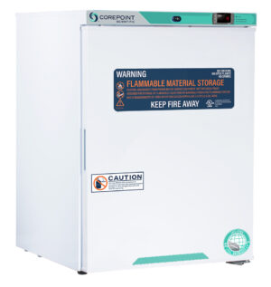 FR051WWW/0 Flammable Material Refrigerator 4 Cu.Ft.