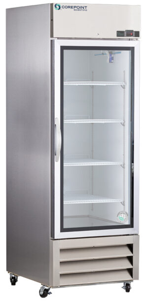 GPR231SSG/0 23 Cu. Ft. General Purpose Glass Door Stainless Steel Refrigerator