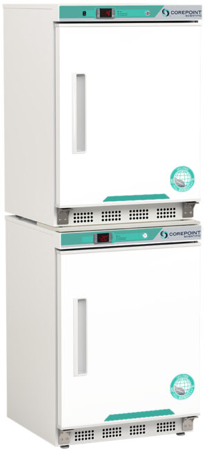 PRF092WWW/0 9 Cu. Ft. Refrigerator & Manual Defrost Freezer Combination