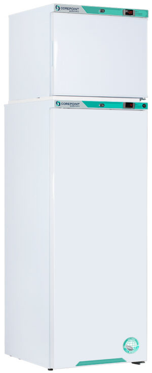 PRF122WWW-0A 12 Cu. Ft. Solid Door Refrigerator & Solid Door Auto Defrost Freezer Combination