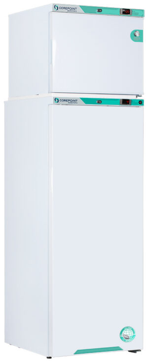 PRF122WWW-0CAD 12 Cu. Ft. Solid Door Refrigerator & Solid Door Controlled Auto Defrost Freezer Combination